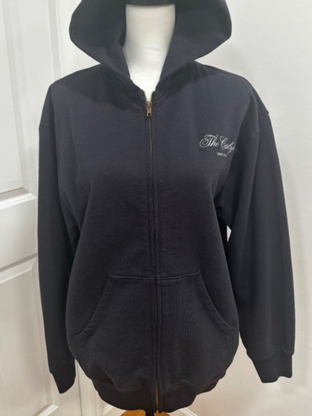 Sporty & Rich 'The Carlyle' Zip Up Hoodie *Rare*